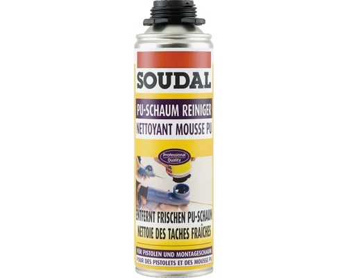 Soudal PU Schuimreiniger 500 Ml 1 Soudal PU Schuimreiniger 500 Ml