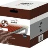 HOME PROTECT Bolrooster Voor Regenpijp Grijs 2 Stuks