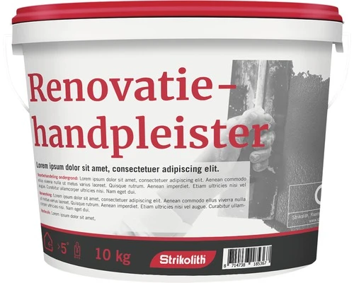 STRIKOLITH Renovatie Handpleister Wit 10 Kg