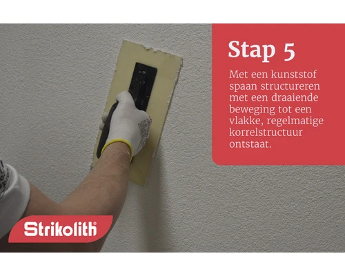 STRIKOLITH Decorspachtel Gold UF 1,5 Mm Wit 15 Kg 7 STRIKOLITH Decorspachtel Gold UF 1,5 Mm Wit 15 Kg - Afbeelding 7