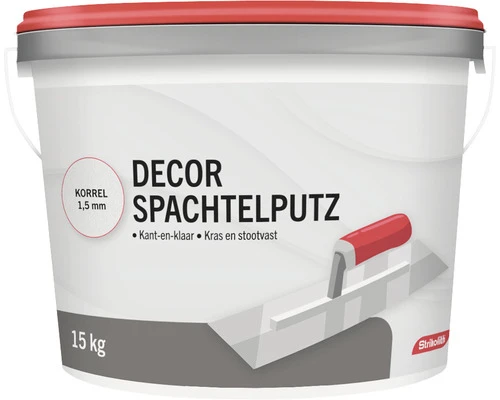 STRIKOLITH Decorspachtel Gold UF 1,5 Mm Wit 15 Kg 2 STRIKOLITH Decorspachtel Gold UF 1,5 Mm Wit 15 Kg - Afbeelding 2