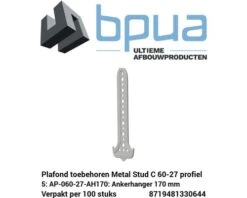 Ankerhanger Lang HAG7024 170 Mm, 100 Stuks (nr.5)