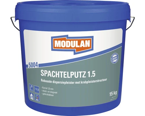MODULAN 5004 Spachtelputz Korrelgrootte 1,5 Mm 15 Kg 1 MODULAN 5004 Spachtelputz Korrelgrootte 1,5 Mm 15 Kg