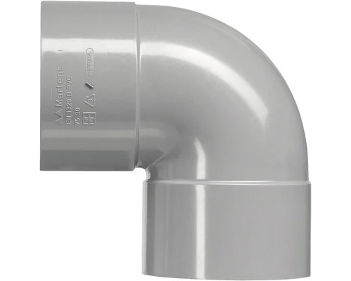 MARTENS Bocht PVC 2 X Lijmmof 87° 110 Mm