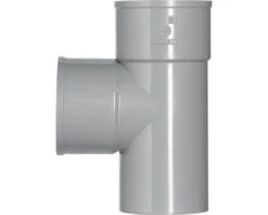 MARTENS T-stuk, PVC, 2 X Lijmmof, 90°, 75 Mm