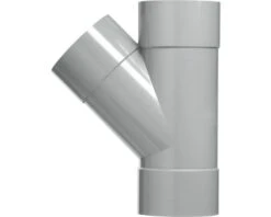 MARTENS T-stuk, PVC, 3 X Lijmmof, 45°, 40 X 40 Mm