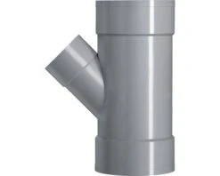 MARTENS T-stuk, PVC, 3 X Lijmmof, 45°, 110 X 125 Mm