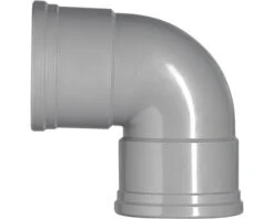 MARTENS Bocht PVC 2 X Manchetmof 87° 110 Mm