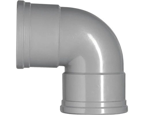 MARTENS Bocht PVC 2 X Manchetmof 87° 110 Mm