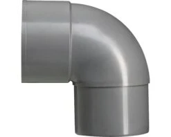 MARTENS Bocht Verjongd, Hwa, PVC, 1 X Lijmmof, Grijs, 87°, 80 Mm