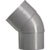 MARTENS Bocht Verjongd, Hwa, PVC, 1 X Lijmmof, Grijs, 45°, 100 Mm