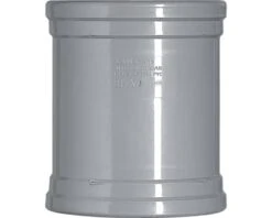 MARTENS Overschuifmof, PVC, 2 X Manchetmof, 125 Mm