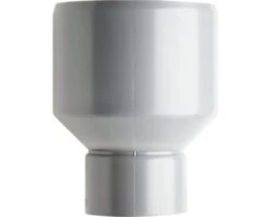 MARTENS Verloop Hwa, PVC, 1 X Lijmmof, Grijs, 70 Naar 125 Mm