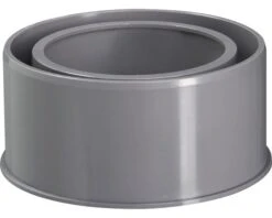 MARTENS Verloop Hwa, PVC, 1 X Lijmmof, Grijs, 80 X 110 Mm