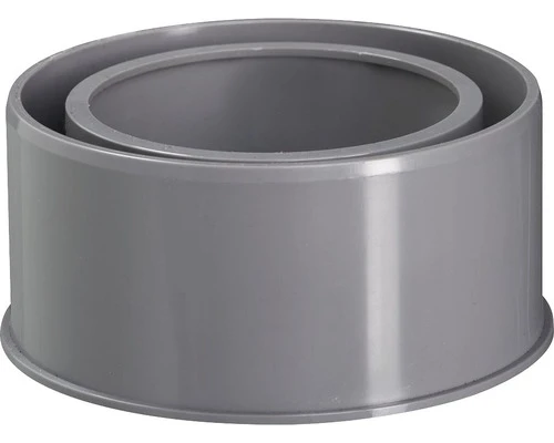 MARTENS Verloop Hwa, PVC, 1 X Lijmmof, Grijs, 80 X 110 Mm 1 MARTENS Verloop Hwa, PVC, 1 X Lijmmof, Grijs, 80 X 110 Mm