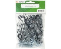 MARTENS Golfplaatschroeven 2,0 X 50 Mm Met Combidop 25 Stuks