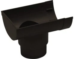 MARTENS Mastgooteinduitloop, PVC, Bruin, 70/80 X 100 Mm