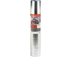 MACLEAN Noppisol Dubbelzijdige Aluminium Noppenfolie Breedte 1200 Mm Lengte 10,00 Mtr