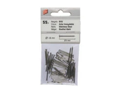 ELLEN Spijkers Voor Tochtprofielen Ø 1,6 X 25 Mm RVS 55 Stuks
