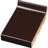 Raamdorpel Verglaasd Donker Bruin (l X B X D) 160 X 105 X 20 Mm