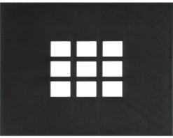 MARTENS Deksel Voor Vloerput, Kunststof, 20 X 20 Cm