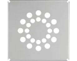 MARTENS Deksel Voor Vloerput, Roestvrij Staal, 20 X 20 Cm