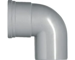 MARTENS Bocht, PVC, 1 X Manchetmof, 87°, 125 Mm