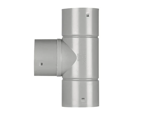 MARTENS T-stuk, PVC, 3 X Klikverbinding, 90°, 80 Mm