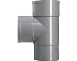 MARTENS T-stuk Hwa, PVC, 2 X Lijmmof, Grjis, 87°, 60 X 60 Mm