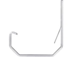 MARTENS Gootbeugel Kort, Aluminium, Grijs, 65 Mm