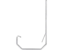 MARTENS Gootbeugel Lang, Aluminium, Grijs, 65 Mm