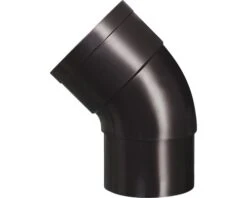 MARTENS Bocht Verjongd, Hwa, PVC, 1 X Lijmmof, Bruin, 45°, 60 Mm