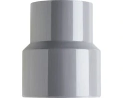 MARTENS Verloopstuk Hwa, PVC, 1 X Lijmmof, Grijs, 60 Naar 80 Mm