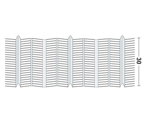 Ribbenstrek RIB 30 Verzinkt 300 X 2500 Mm