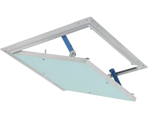 Inspectieluik Alunova Met 12,5 Mm GKBI-tussenlaag Met Vangbeveiliging 20 X 20 Cm - Afbeelding 2