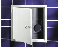 Inspectiedeur Softline Plaatstaal Verzinkt Wit RAL 9016 Met Verzonken 4-kantafsluiting 40 X 40 Cm -Martens shop DV 8 5489393 02 4c DE 20161222092447