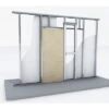 Knauf Pocket Kit Standard Schuifdeursysteem Voor Houten Deurblad (CW 75 En CW 100)