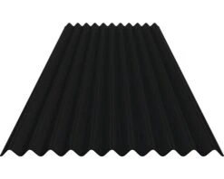 Gutta Bitumen Golfplaat Sinus 76/30 Zwart 2000 X 835 X 2,2 Mm