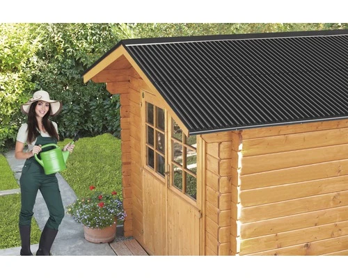 Gutta Bitumen Golfplaat Sinus 76/30 Zwart 2000 X 835 X 2,2 Mm - Afbeelding 5