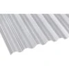 Gutta Acryl Golfplaat Trapeze 76/18 Gerimpeld Helder Slagtaai 2500 X 1045 X 1,5 Mm