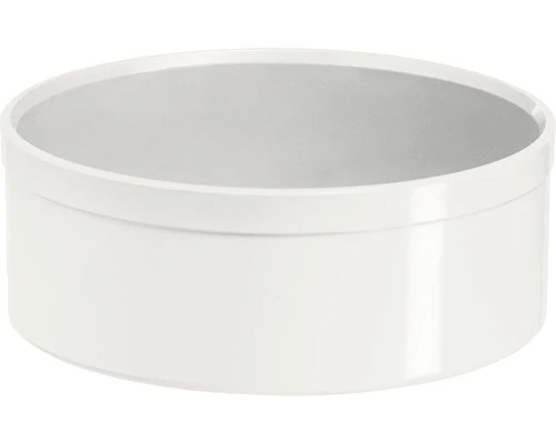 MARTENS Eindkap Om De Buis Wit, PVC, 40 Mm