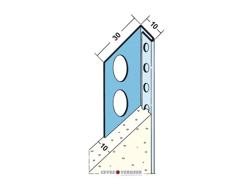 Stucstopprofiel 1212-2600 Mm Verzinkt Voor Pleisterlaag 10 Mm 1 Stucstopprofiel 1212-2600 Mm Verzinkt Voor Pleisterlaag 10 Mm