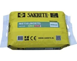 SAKRETE Metselmortel Met Kalk 25 Kg