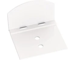 Gutta Afsluithoek 16 Mm Aluminium Wit 62 X 56 X 41 Mm Pak = 2 St