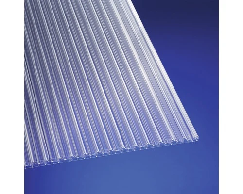 GUTTA Dual Polycarbonaat Kanaalplaat Helder 400 X 98 X 1,6 Cm - Afbeelding 2