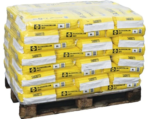 SAKRETE Blokkenlijm Wit 25 Kg - Afbeelding 2