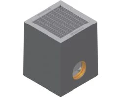 Hauraton Faserfix POINT Standard Puntafwatering Van Vezelversterkt Beton 300 X 300 X 375 Mm