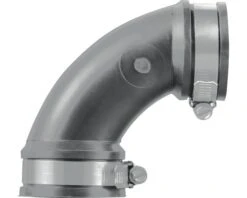 MARTENS Overgangskoppeling Bocht, Flexibel Rubber, 63-50 Mm