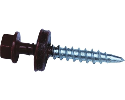 PRECIT Schroeven 4,8 X 35 Mm RAL 8017 Chocoladebruin Pak 250 Stuks 2 PRECIT Schroeven 4,8 X 35 Mm RAL 8017 Chocoladebruin Pak 250 Stuks - Afbeelding 2