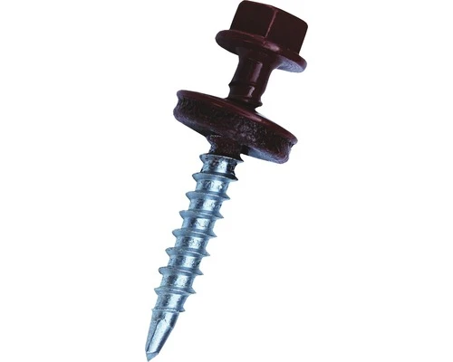 PRECIT Schroeven 4,8 X 35 Mm RAL 8017 Chocoladebruin Pak 250 Stuks 1 PRECIT Schroeven 4,8 X 35 Mm RAL 8017 Chocoladebruin Pak 250 Stuks